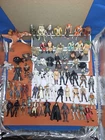 MIXED LOT OF 69 1990's VINTAGE KENNER STAR WARS ACTION FIGURES & ACCESSORIES TP