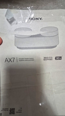 Sony HT-AX7 Heimkino-System 2.0 Bluetooth grau, 360 Spatial Sound Mapping 