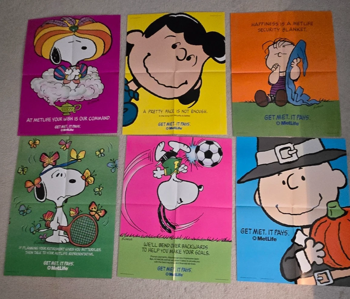 Vintage Snoopy Poster In other Collectible Peanuts Items for sale