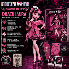 Draculaura Monster High Dawn of the Dance Reproduction Doll JMG89