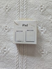 Genuine Apple iPad Camera Connection Kit 30-Pin Connectors A1362/58 OEM Original
