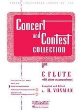 Concert and Contest Collection for C Flute: With Piano Accompaniment (English) P