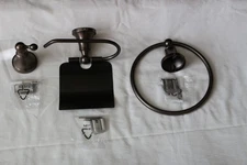Signature Hardware 353548_353554_353555 Bathroom Hardware Kit Oil Rubbed Bronze