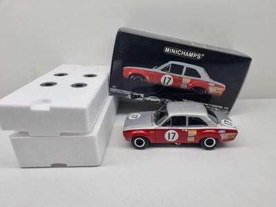 1:18 MINICHAMPS FORD ESCORT MK1  Team Broadspeed RAC TT Silverstone 1970...