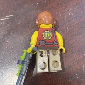 LEGO Dino Hero Tranquilizer Belt Minifigure w/ Gun (dino001) 5887 5884 Jurassic