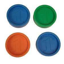 De colección 4 Monedas Fisher Price Smart Street Learning Center Ernies Discovery Shop