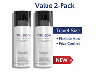 Milbon Flex Memory Hairspray 7 Travel Size 2oz Lot of 2 Flexible Hold NEW