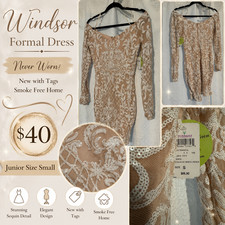 Windsor Junior Formal Dress Size S