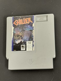 Chiller Nintendo NES Authentic AGCI Game - Tested & Working w hard Nintendo case