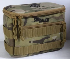 SIG SAUER Firm Small (7.5" x 5.5" x 3.5) Tactical Camo MOLLE Utility Pouch BAG