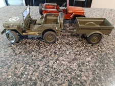 JJRC C8815 1/10 Scale Bantam T3 1/4 Ton Trailer for Willys Jeep Ford GPW