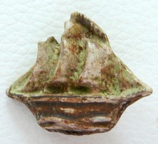 3. Winterhelpwerk 1935-1936, statek wikingów (B), Majolika-Prassmasse