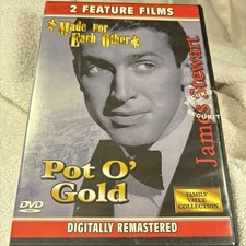 Pot O' Gold / Made For Each Other-2 Films (DVD, 2003) James Stewart Sealed New