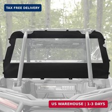 RZR Soft Rear Windshield, Back Dust Panel, Compatible with POLARIS RZR XP 1000 