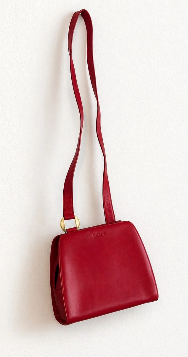 Bally Red Leather Exterior Bags & Handbags for Women for sale | eBay