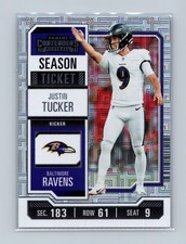 2023 Panini Contenders #7 Justin Tucker