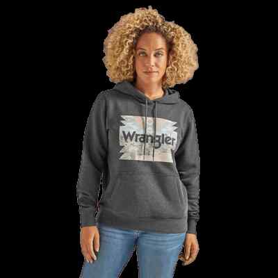 WRANGLER WOMEN'S DESERT IMPRINT JET HOODIE