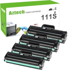 4 Pack MLT-D111S Toner Cartridge fit For Samsung Xpress M2020W M2070FW Printer