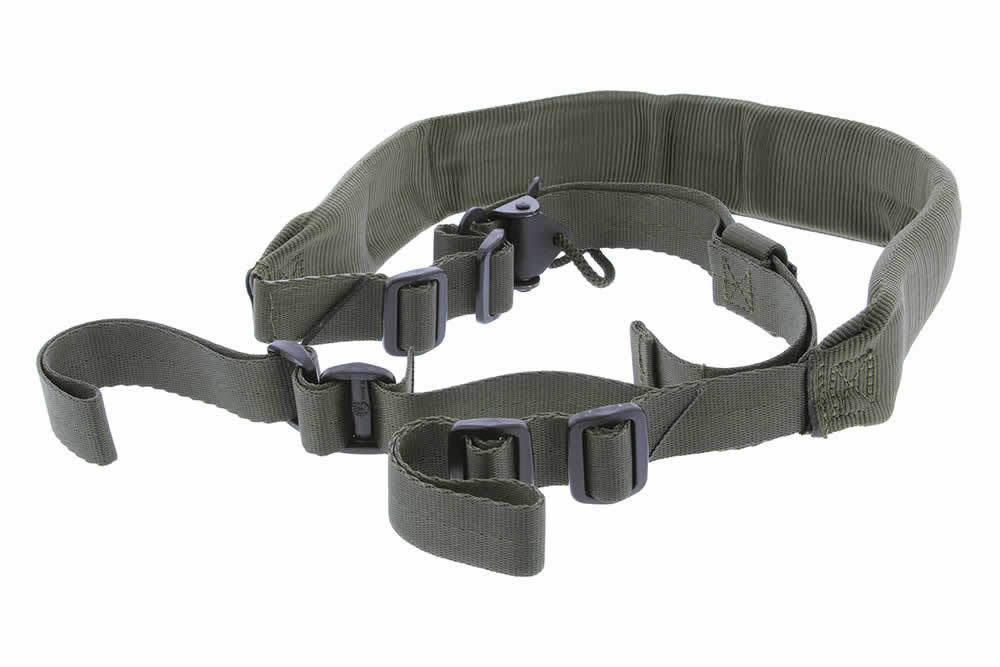 Viking Tactics VTAC 2 Point Sling Padded Wide - OD Green