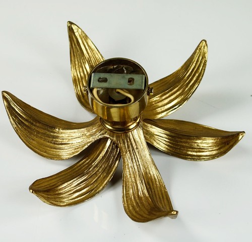 Hollywood Regency Wand Lampe von Massive 70er Jahre Leuchte Vintage - Bild 9 von 12