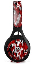 Skin for Beats EP Digital Camo Red by WraptorSkinz