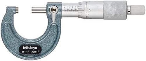 Genuine Mitutoyo 103-177 Outside Micrometer, Baked-enamel Finish + Free Shipping