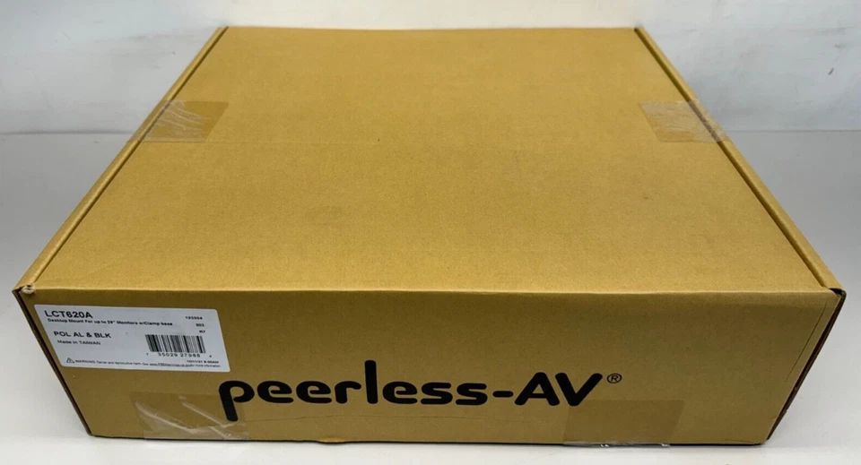 Peerless-AV LCT620A Desktop Mount For up to 29" Monitors w/ Clamp base - Image 2 of 4