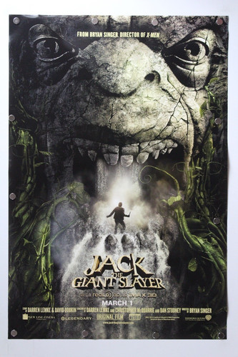 Jack the Giant Slayer 2013 Double Sided Original Movie Poster 27" x 40"
