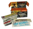 Corgi toys box repro 261 james bond's aston martin db5