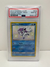Pokemon Psa 10 Gem Mt Alolan Vulpix Sv8/sv94 Hidden Fates Holofoil 2019 S#9537