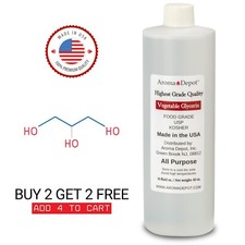 Vegetable Glycerin 16 oz Non GMO 99.9 USP Kosher Pure VG Food Grade USP