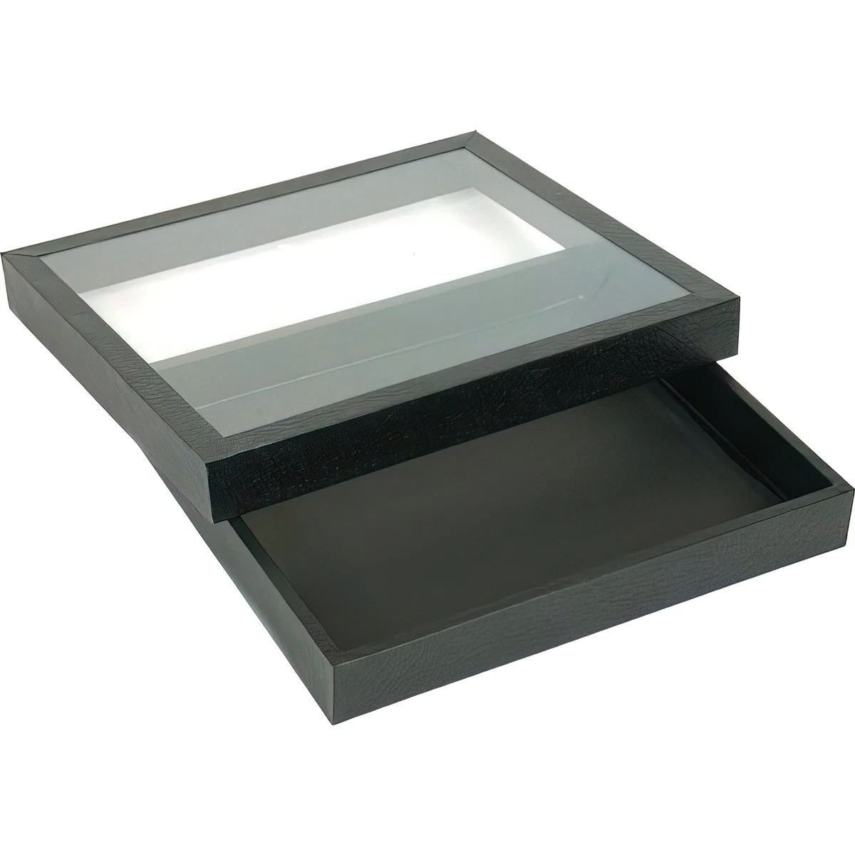 Glass top display case deals
