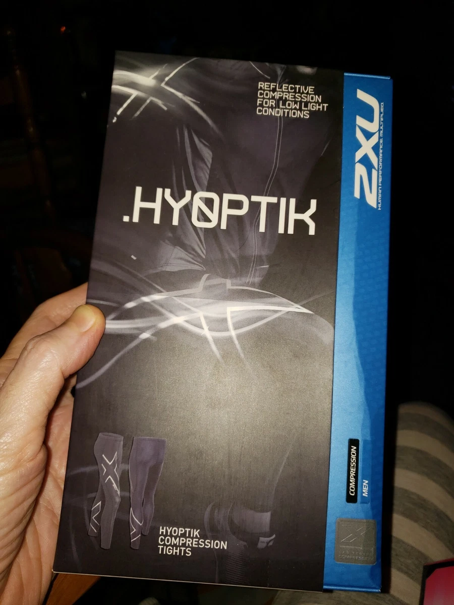 2XU MENS HYOPTIK COMPRESSION TIGHTS SIZE S BLACK SRF eBay