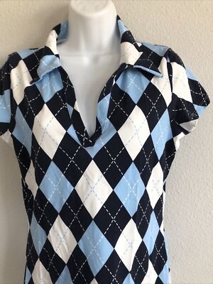 DIVIDED H&M COLLARED JERSEY DRESS SIZE L