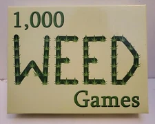 1,000 Weed Pot Games Novelty Card Game. by Kheper Games 2007 High Fun. Rare!