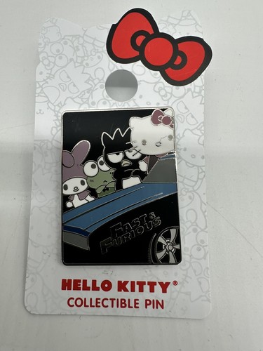 Universal Studios Exclusive Hello Kitty Fast & Furious Enamel Pin New - 第 2/3 張圖片
