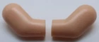 Lego Light Nougat Minifig Pair of Left and Right Arms