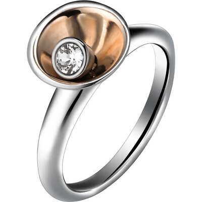 Damenring Breil CELEBRATE TJ1652 Edelstahl Gold Rose