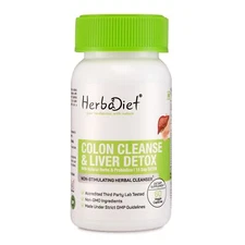 Colon Cleanse Detox Weight Loss Dietary Supplement Herbal Cleanser Capsules