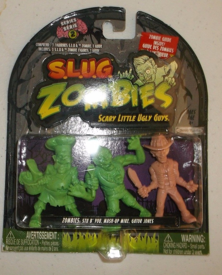 3 SLUG ZOMBIES SERIES 2 STU B' YOU MASH UP MIKE GATOR JONES NEW