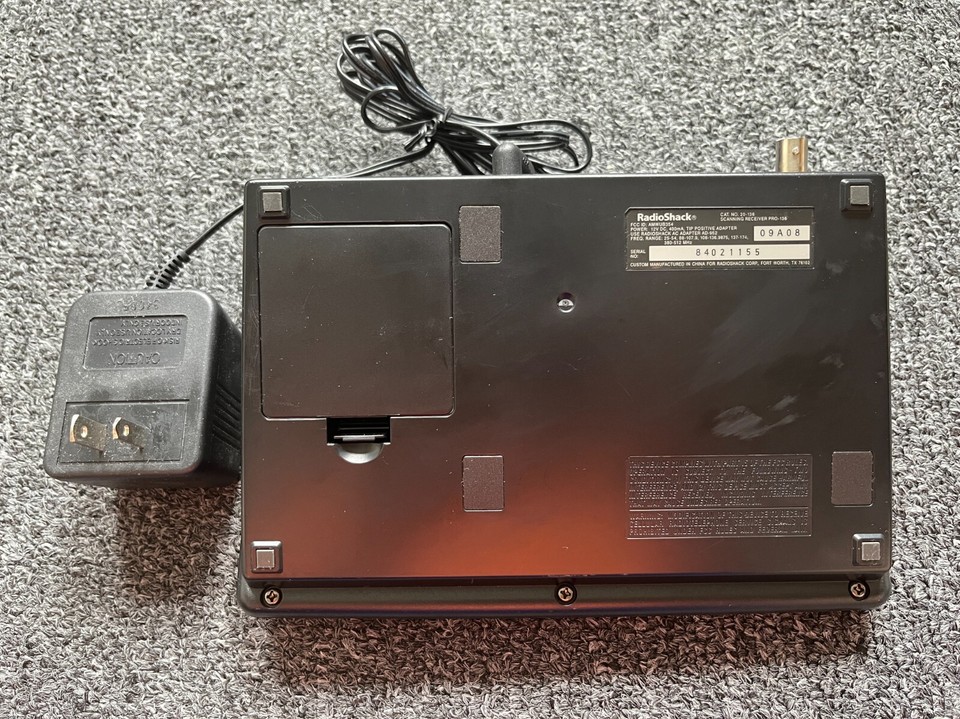 RadioShack Pro 20-136 Desktop Radio Scanner with Weather Alert USED SEE ...