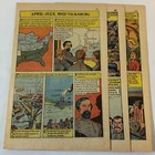 1961 five page cartoon story ~ Civil War VICKSBURG April-July 1863
