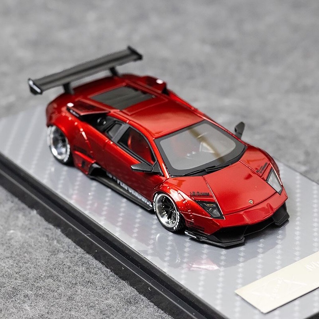 ED 404Error 1:64 Red Murcielago LP670-4 Sports Model Diecast Resin