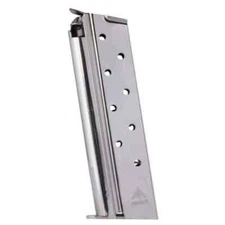 MEC-GAR Colt 1911 10mm 8 Round Magazine Nickel 42878