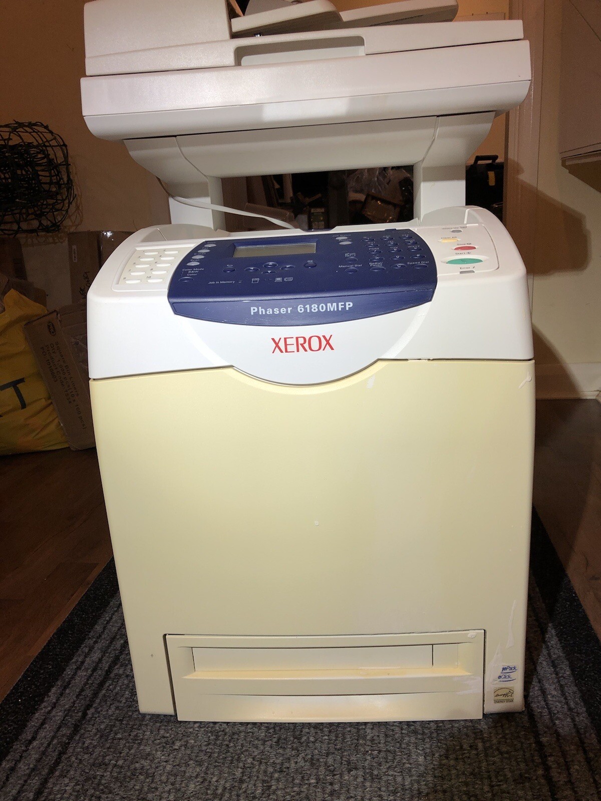 Xerox Phaser 6180MFP Office Printer , Scanner, Double Sided Prints. See