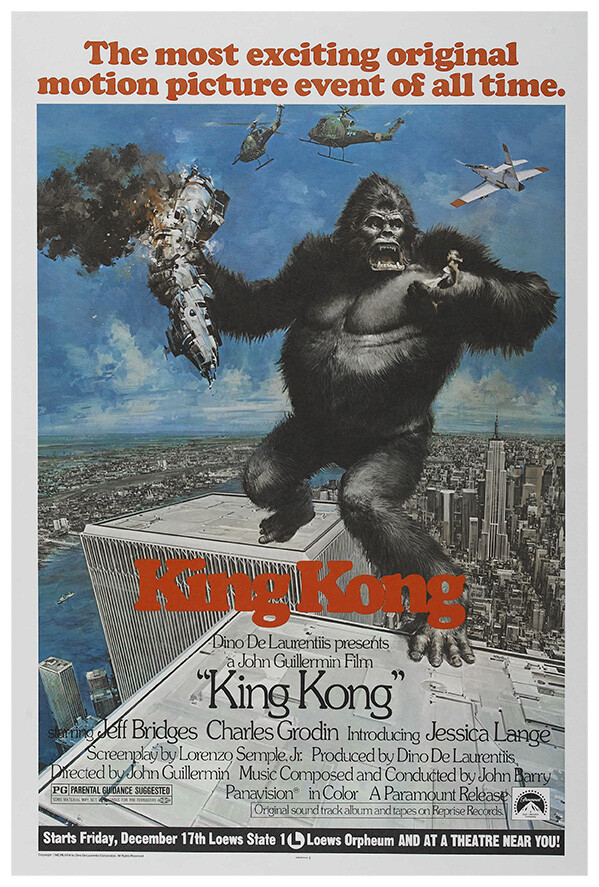 King Kong - 1976 - US Release Version - Vintage Classic