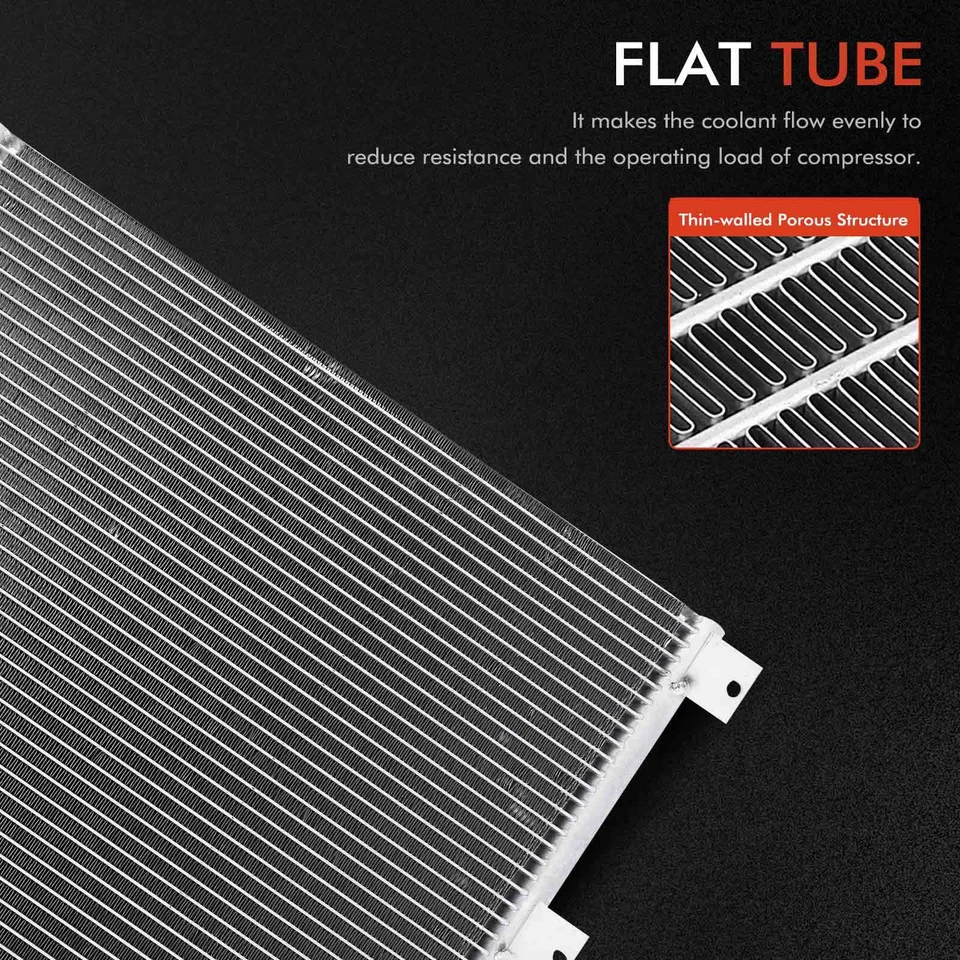 1Pc AC Condenser w/ Bracket for Chevrolet Colorado GMC Canyon Isuzu i-290 i-370 - Image 3 of 4