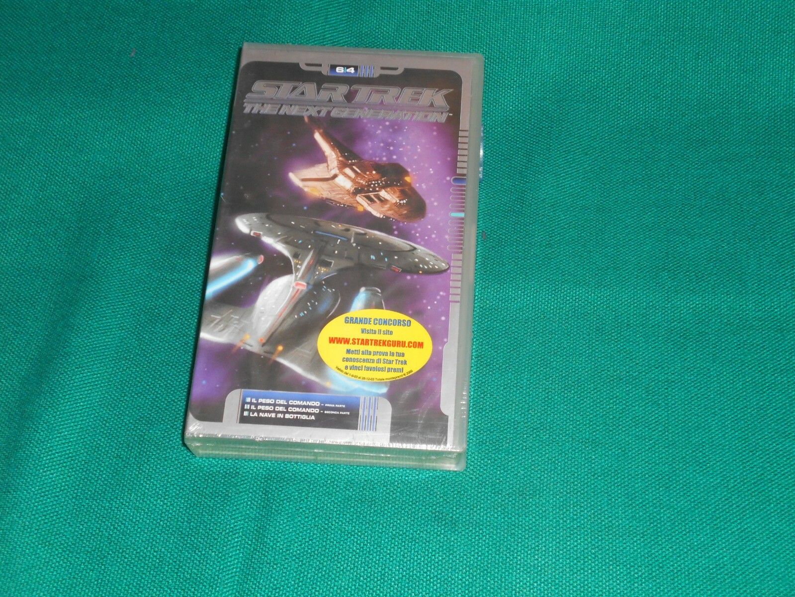 STAR TREK THE NEXT GENERATION 6.4  VIDEOCASSETTA NUOVA SIGILLATA