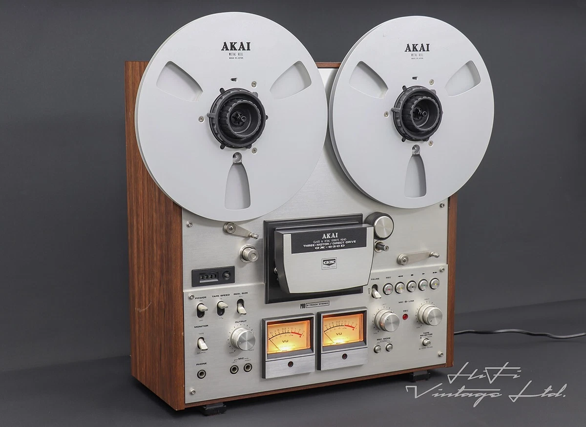 Akai GX-630D Three Head Stereo Tape Deck Reel to Reel HiFi Vintage