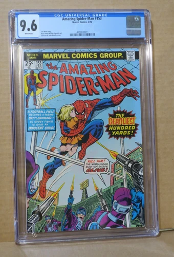 Spider-Man #153 Feb 1976 CGC 9.6